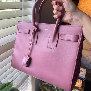 Authentic Saint Laurent Sac de Jour Satchel crossbody professional purse bag